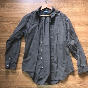 Men’s medium polo shirt long sleeve